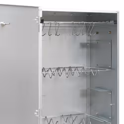 VidaXL 364745 affumicatore Acciaio galvanizzato Cippato - Vista aggiuntiva 7