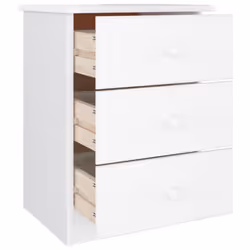 VidaXL 353918 comodino Bianco - Vista aggiuntiva 4