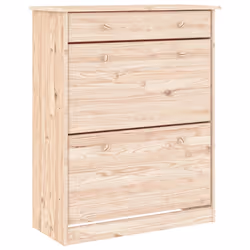 Scarpiera ALTA 77x35x96 cm in Legno Massello di Pinocod mxl 129262 - Vista aggiuntiva 2
