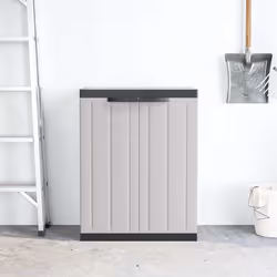 Armadio da Esterno Grigio e Nero 65x37x85 cm in PPcod mxl 133764 - Vista aggiuntiva 3