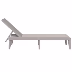 VidaXL 364216 sedia da esterno Salone Polipropilene (PP) Cappuccino - Vista aggiuntiva 5