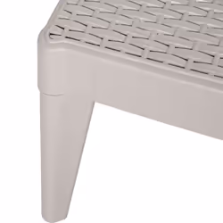 VidaXL 364216 sedia da esterno Salone Polipropilene (PP) Cappuccino - Vista aggiuntiva 8