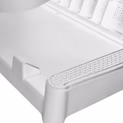 VidaXL 364220 sedia da esterno Salone Polipropilene (PP) Bianco - Vista aggiuntiva 8