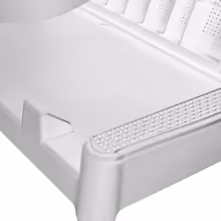 VidaXL 364222 sedia da esterno Salone Seduta imbottita Polipropilene (PP) Bianco - Vista aggiuntiva 8