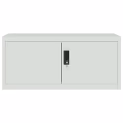 Armadio Classificatore Grigio Chiaro 90x40x40 cm in Acciaiocod mxl 118521 - Vista aggiuntiva 3