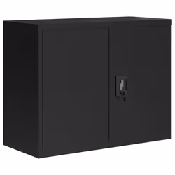 Armadio Classificatore Nero 90x40x70 cm in Acciaiocod mxl 126036 - Vista aggiuntiva 2