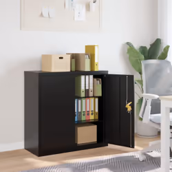 Questo armadio classificatore, che presenta un design semplice ma elegante, sarà un'ottima scelta per riporre i vostri docume ...