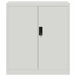 Armadio Classificatore Grigio Chiaro 79x40x90 cm in Acciaiocod mxl 105691 - Vista aggiuntiva 3