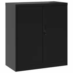 Armadio Classificatore Nero 79x40x90 cm in Acciaiocod mxl 129668 - Vista aggiuntiva 2