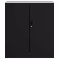 Armadio Classificatore Nero 79x40x90 cm in Acciaiocod mxl 129668 - Vista aggiuntiva 3