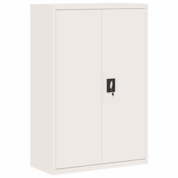 Armadio Classificatore Bianco 90x40x140 cm in Acciaiocod mxl 102132 - Vista aggiuntiva 2