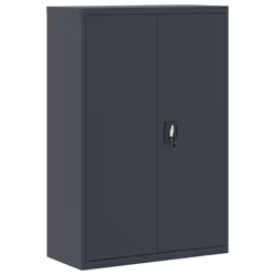 Armadio Classificatore Antracite 90x40x140 cm in Acciaiocod mxl 78268 - Vista aggiuntiva 2