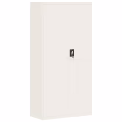 Armadio Classificatore Bianco 90x40x180 cm in Acciaiocod mxl 103988 - Vista aggiuntiva 2