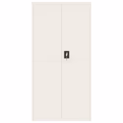 Armadio Classificatore Bianco 90x40x180 cm in Acciaiocod mxl 103988 - Vista aggiuntiva 3