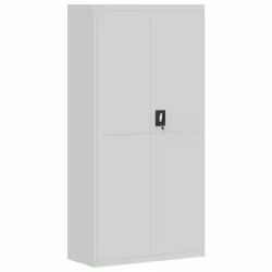 Armadio Classificatore Grigio Chiaro 90x40x180 cm in Acciaiocod mxl 79315 - Vista aggiuntiva 2