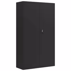 Armadio Classificatore Nero 105x40x180 cm in Acciaiocod mxl 78151 - Vista aggiuntiva 2