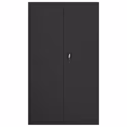 Armadio Classificatore Nero 105x40x180 cm in Acciaiocod mxl 78151 - Vista aggiuntiva 3