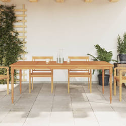 Vidaxl - Tavolo Batavia 200x100x75 cm in Legno Massello di Teak 46935