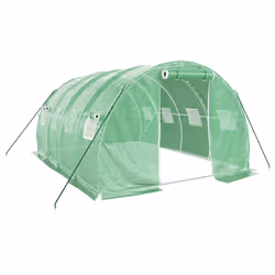 Serra con Telaio in Acciaio Verde 12 m² 4x3x2 mcod mxl 76734 - Vista aggiuntiva 2