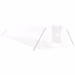 Serra con Telaio in Acciaio Bianco 54 m² 18x3x2 mcod mxl 124660 - Vista aggiuntiva 2