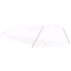 Serra con Telaio in Acciaio Bianco 54 m² 18x3x2 mcod mxl 124660 - Vista aggiuntiva 3