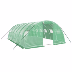 Serra con Telaio in Acciaio Verde 24 m² 6x4x2 mcod mxl 125149 - Vista aggiuntiva 2