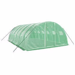 Serra con Telaio in Acciaio Verde 24 m² 6x4x2 mcod mxl 125149 - Vista aggiuntiva 3