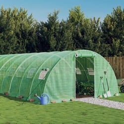 Serra con Telaio in Acciaio Verde 48 m² 12x4x2 mcod mxl 100714