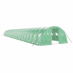 Serra con Telaio in Acciaio Verde 96 m² 24x4x2 mcod mxl 100709 - Vista aggiuntiva 2