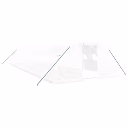 Serra con Telaio in Acciaio Bianco 48 m² 12x4x2 mcod mxl 124657 - Vista aggiuntiva 2