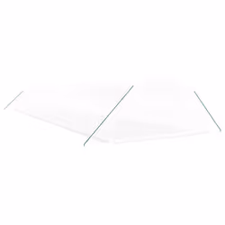 Serra con Telaio in Acciaio Bianco 72 m² 18x4x2 mcod mxl 76736 - Vista aggiuntiva 3