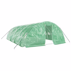 Serra con Telaio in Acciaio Verde 40 m² 8x5x2,3 mcod mxl 76757 - Vista aggiuntiva 2