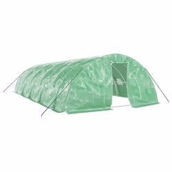 Serra con Telaio in Acciaio Verde 50 m² 10x5x2,3 mcod mxl 100726 - Vista aggiuntiva 2