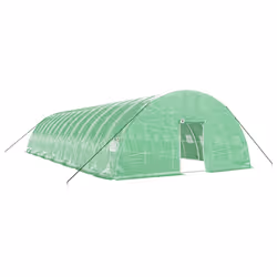Serra con Telaio in Acciaio Verde 84 m² 14x6x2,85 mcod mxl 128210 - Vista aggiuntiva 2