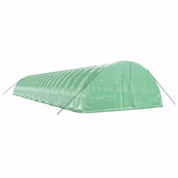 Serra con Telaio in Acciaio Verde 132 m² 22x6x2,85 mcod mxl 76750 - Vista aggiuntiva 3