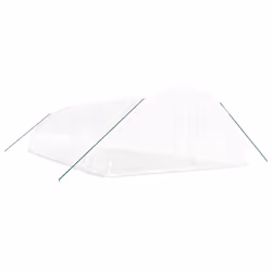 Serra con Telaio in Acciaio Bianco 72 m² 12x6x2,85 mcod mxl 100732 - Vista aggiuntiva 3