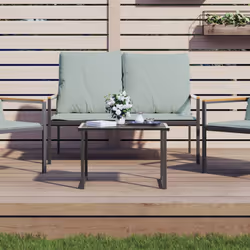 Questo elegante tavolo da giardino è la scelta perfetta per godervi il tempo libero da soli o insieme alla vostra famiglia. T ...