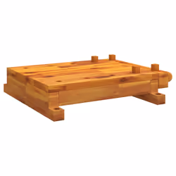 Banco da Lavoro con Morsa 52x44x9,5 cm Legno Massello di Acaciacod mxl 97437 - Vista aggiuntiva 2