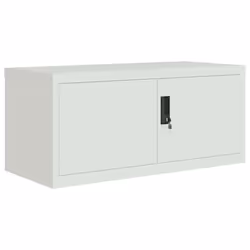 Armadio Classificatore Grigio Chiaro 90x40x145 cm in Acciaiocod mxl 125471 - Vista aggiuntiva 3