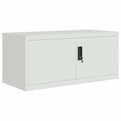 Armadio Classificatore Grigio Chiaro 90x40x220 cm in Acciaiocod mxl 77487 - Vista aggiuntiva 3