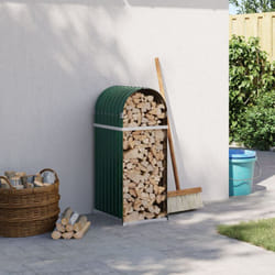 Vidaxl - Portaceppi Verde 40x45x100 cm in Acciaio Zincato 19623