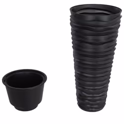 Fioriera con Interno Rimovibile Antracite 18/45 L PP Scanalatocod mxl 71710 - Vista aggiuntiva 3