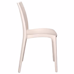 VidaXL 364733 sedia da esterno Terrazzo Polipropilene (PP) Crema - Vista aggiuntiva 5