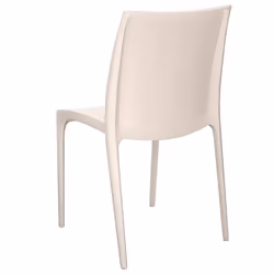 VidaXL 364733 sedia da esterno Terrazzo Polipropilene (PP) Crema - Vista aggiuntiva 6