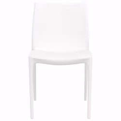 VidaXL 364734 sedia da esterno Terrazzo Polipropilene (PP) Bianco - Vista aggiuntiva 4