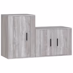 VidaXL 3188452, Grigio, Legno, Legno, 400 mm, 350 mm, 600 mm