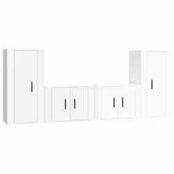 VidaXL 3188552, Bianco, Legno, Legno, 400 mm, 345 mm, 800 mm