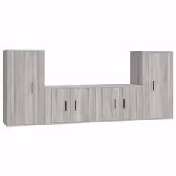 VidaXL 3188556, Grigio, Legno, Legno, 400 mm, 340 mm, 800 mm