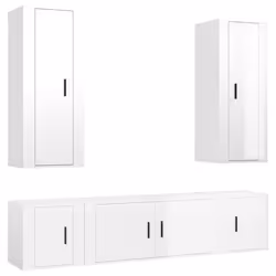VidaXL 3188832, Bianco, Legno, Legno, 1 pz
