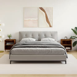 Vidaxl - Set 2 Comodini da Camera da Letto, Tavolini da notte Rovere Fumo 40x30x50 cm in Legno Multistrato